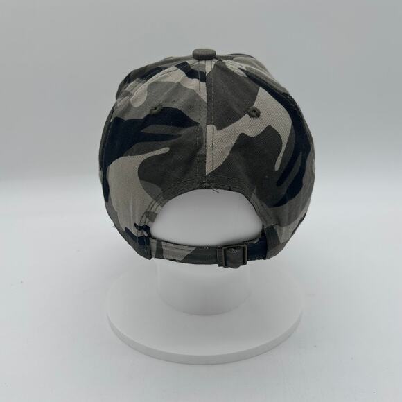 Flag on Front Outdoors Hat Cap Adjustable Camo Adjustable - Picture 4 of 4